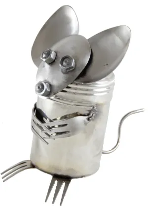 Mouse Spoon and Fork Art