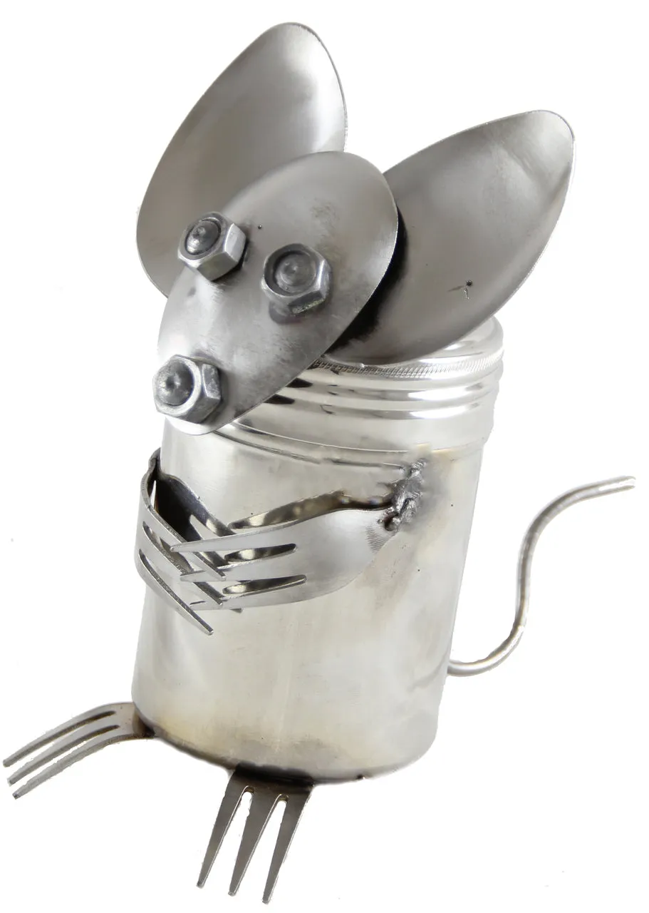 Mouse Spoon and Fork Art