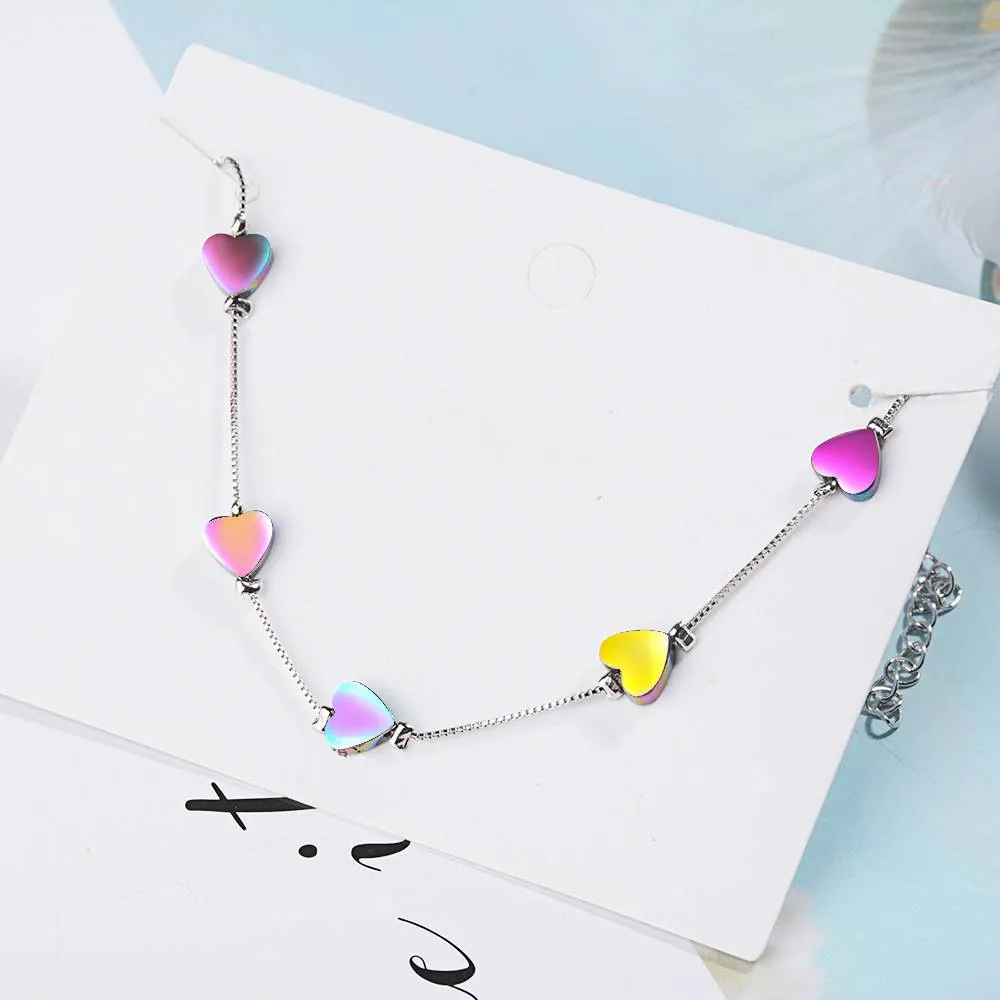 Multichrome Love Charms Bracelet