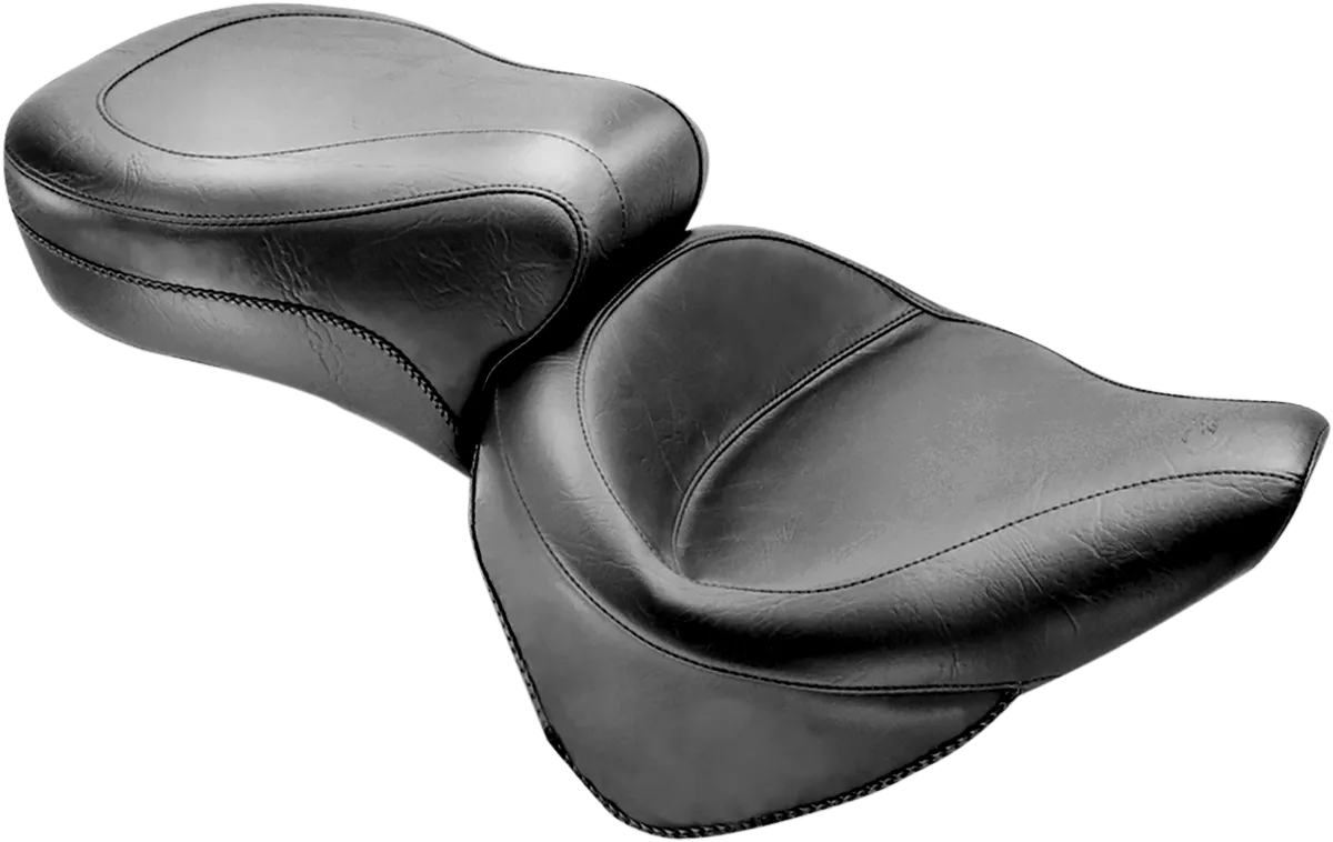 Mustang 75735 Wide Touring One-Piece Seat - Vintage