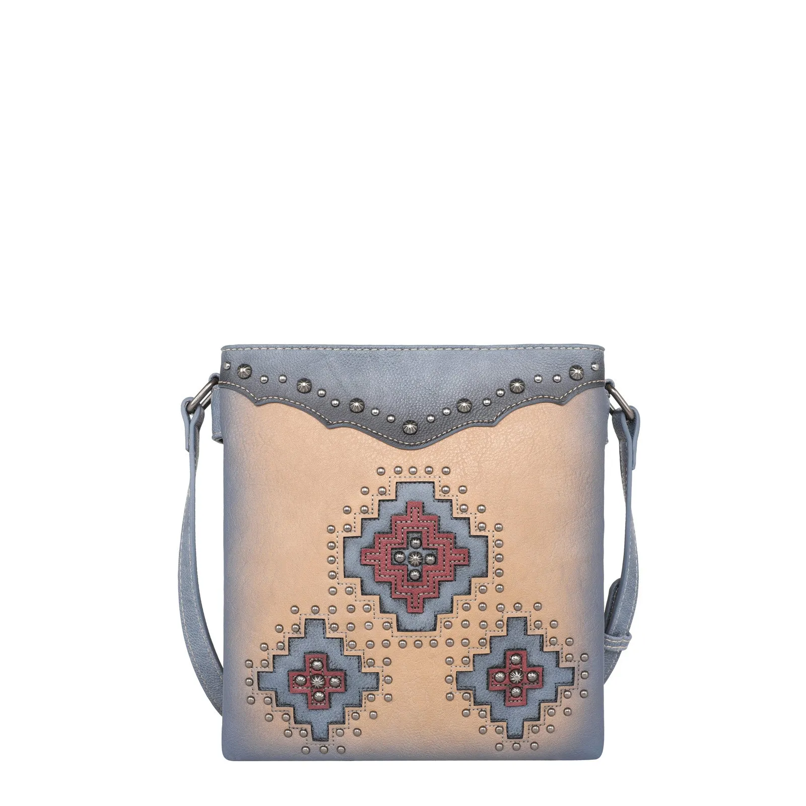 MW1220G-9360 Montana West Cut-out Aztec Collection Concealed Carry Crossbody