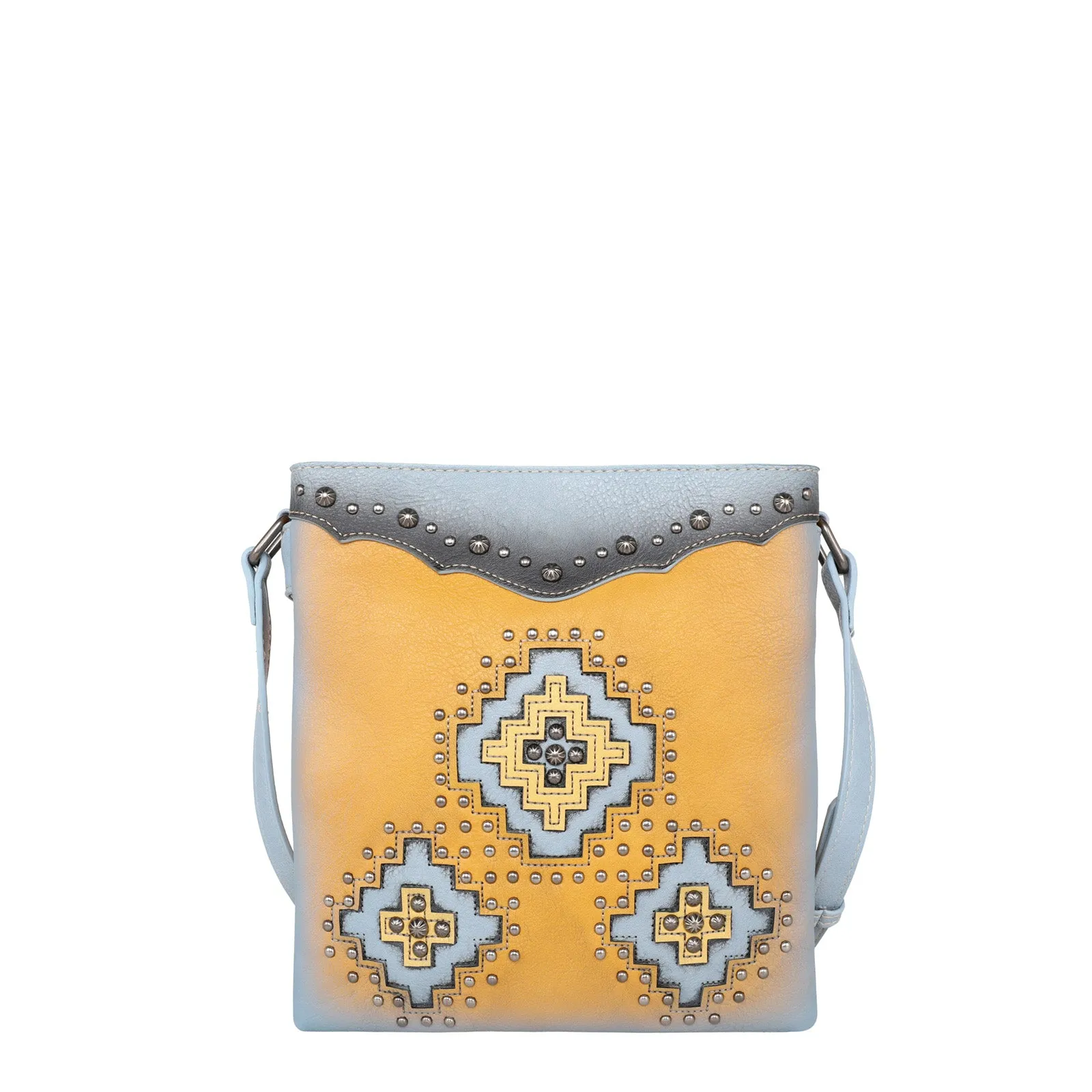 MW1220G-9360 Montana West Cut-out Aztec Collection Concealed Carry Crossbody
