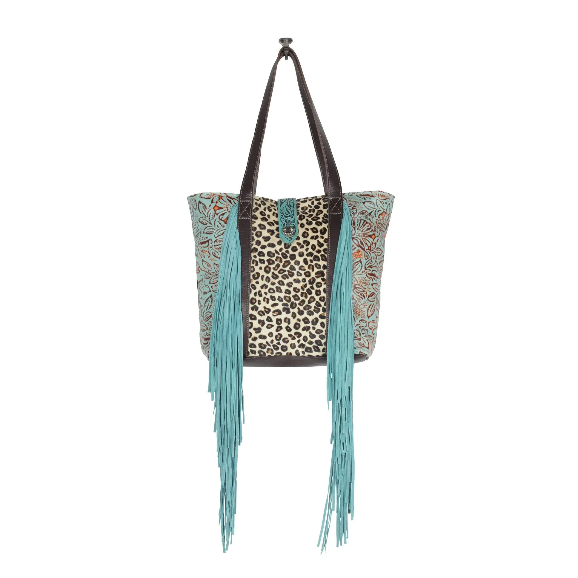 Myra Bag Ocean Current Tooled Bag
