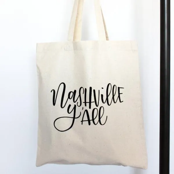 NASHVILLE Y'ALL TOTE
