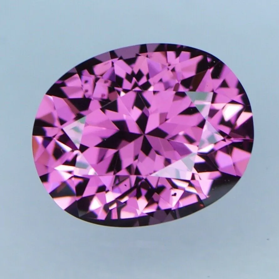 Natural Custom Cut Pink/Fuschia Malaya Garnet (2.77 ct)
