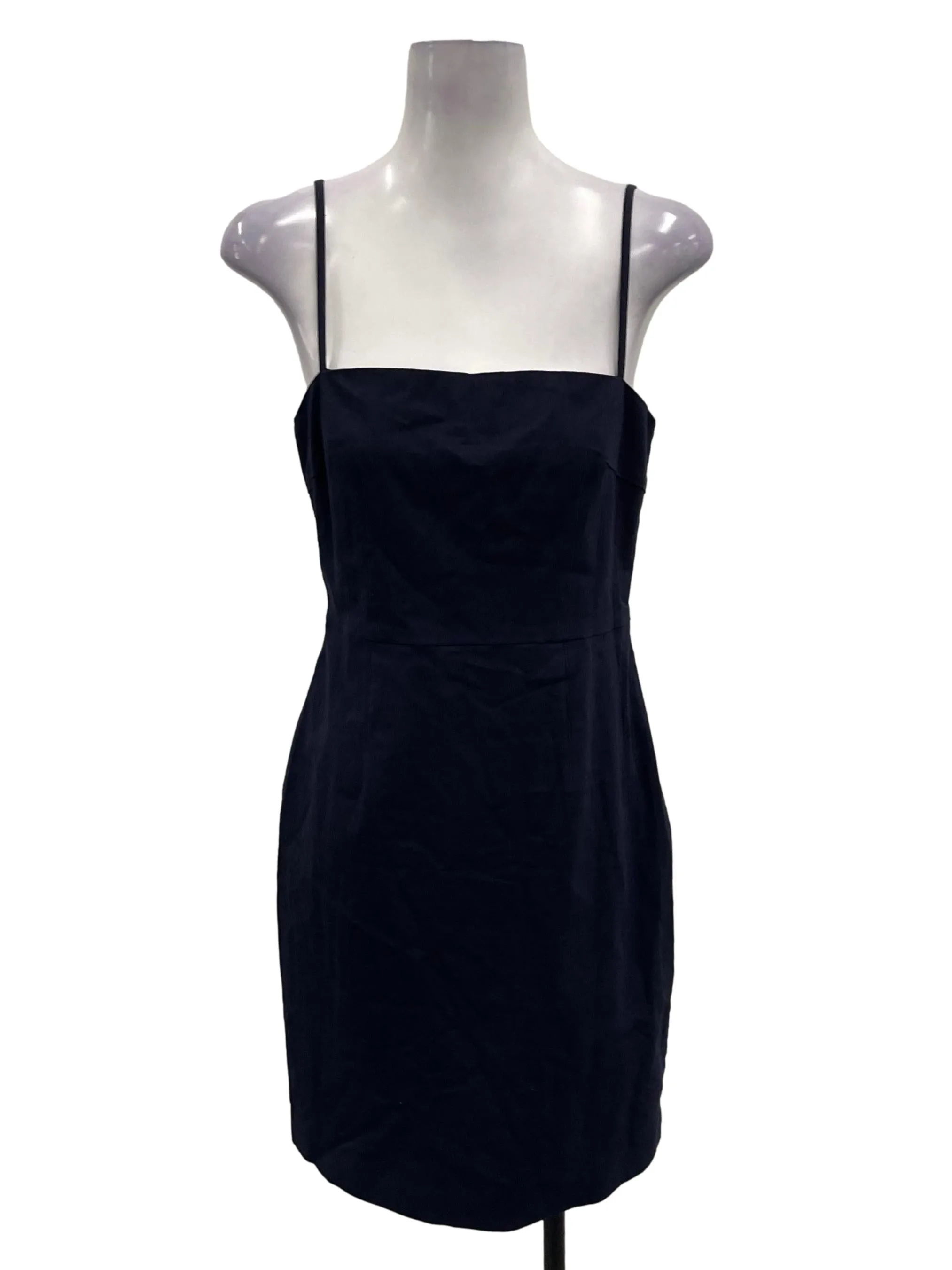 Navy Blue Halter Mini Dress OSN