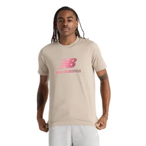 New Balance Sport Essentials Gradient Logo Mens Tee
