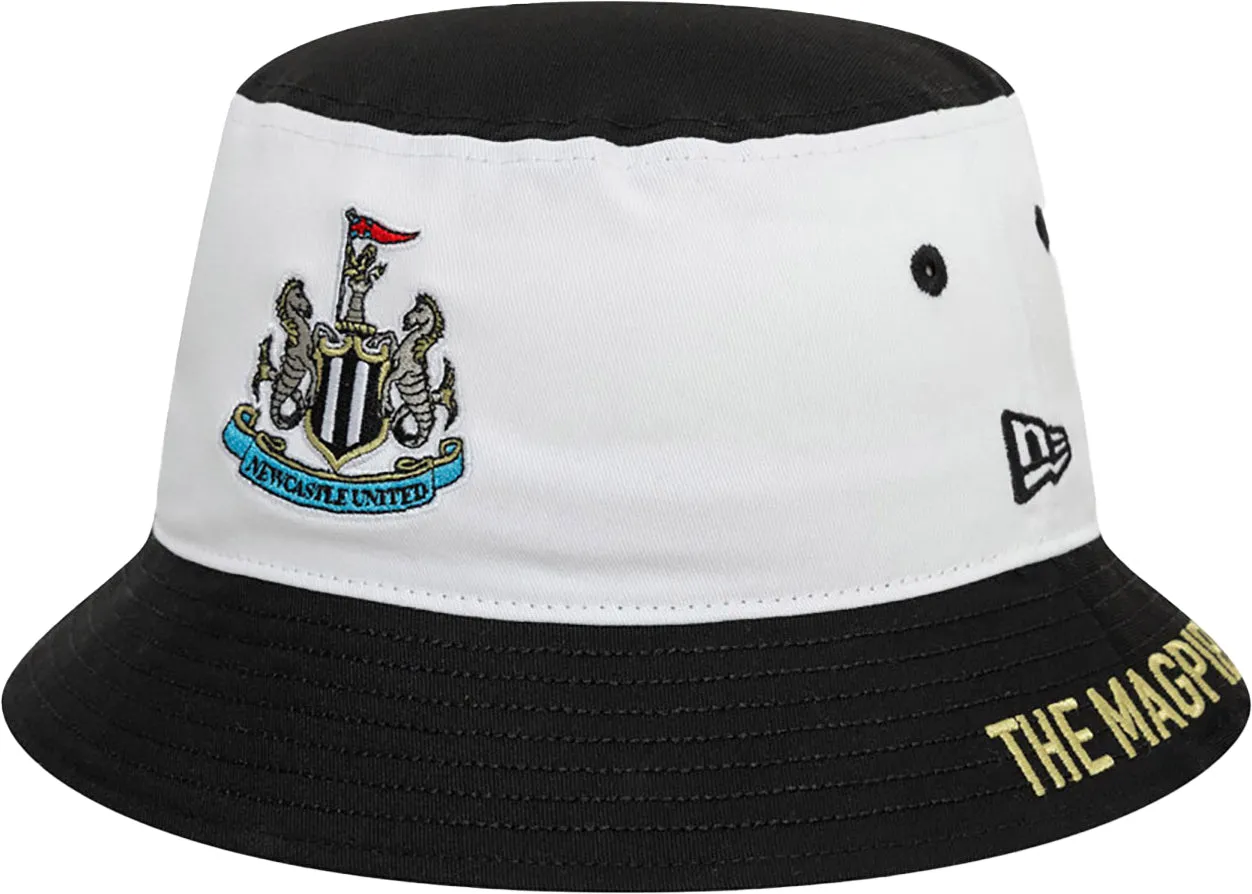 New Era Newcastle United 95 Retro Bucket Hat - White
