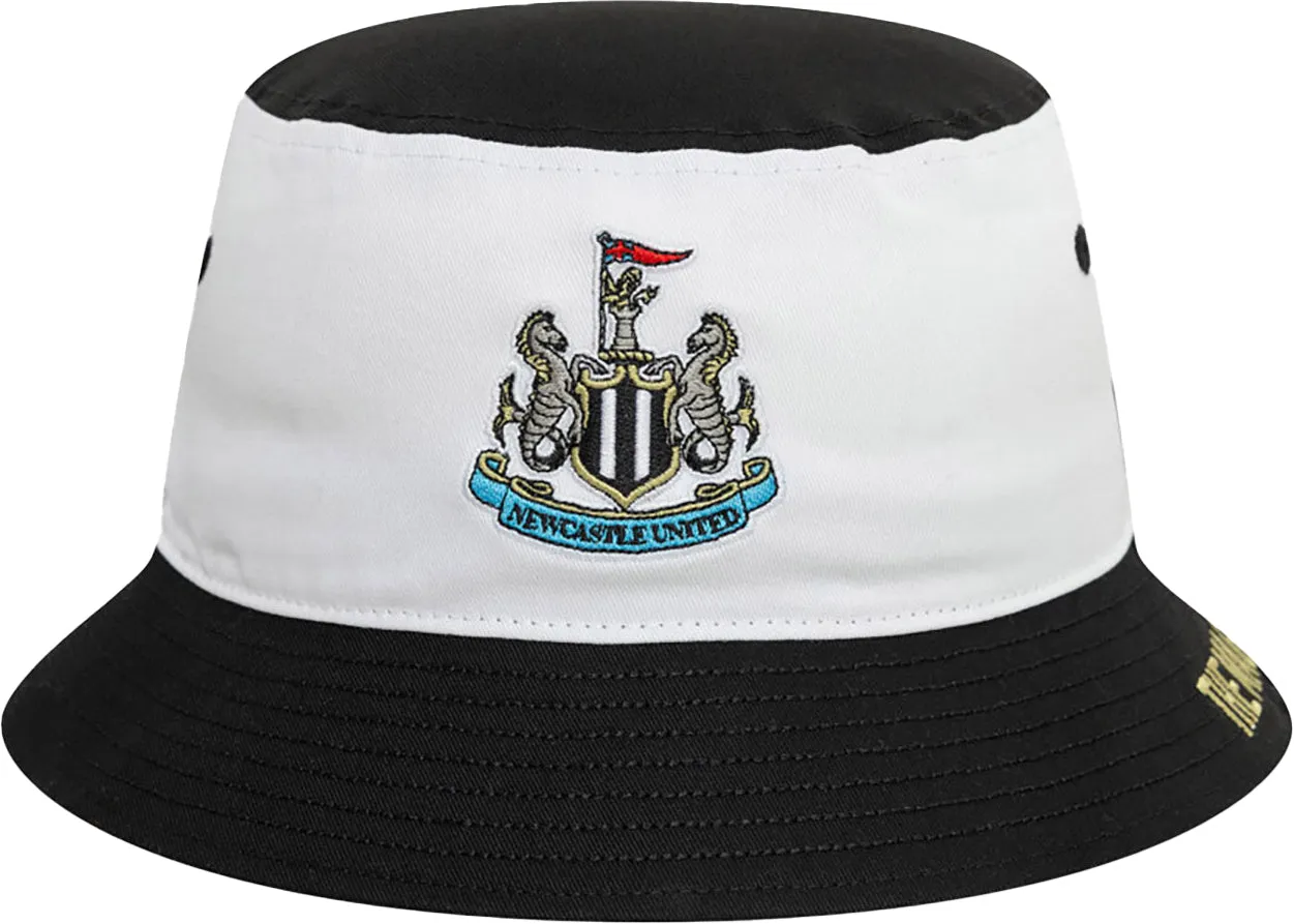 New Era Newcastle United 95 Retro Bucket Hat - White