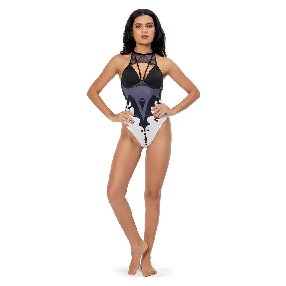 NieR:Automata YoRHa No.2 Sexy Swimsuit Cosplay Costume Jumpsuit Swimwear Outfits Halloween Carnival Suit