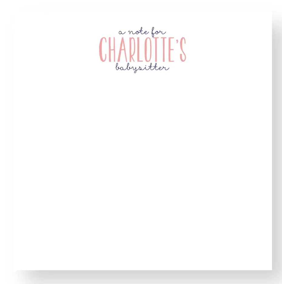 Note Pad - NP34