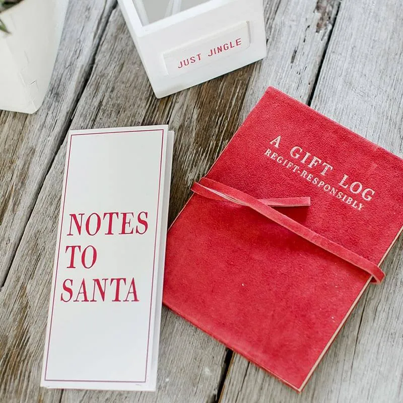 Notes to Santa List Pad