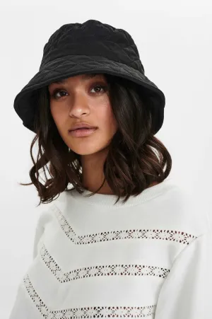 NUSAHARE BUCKET HAT - Caviar