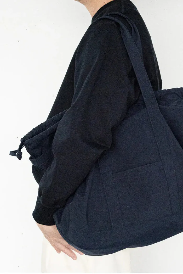 Nylon Ox String Bag | Black