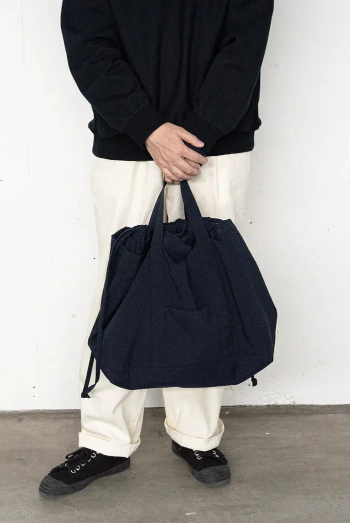 Nylon Ox String Bag | Black