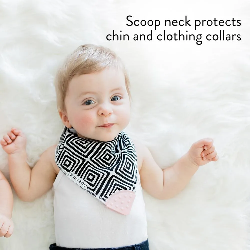 Oh She Cute BandaBib with Teether 4-Pack