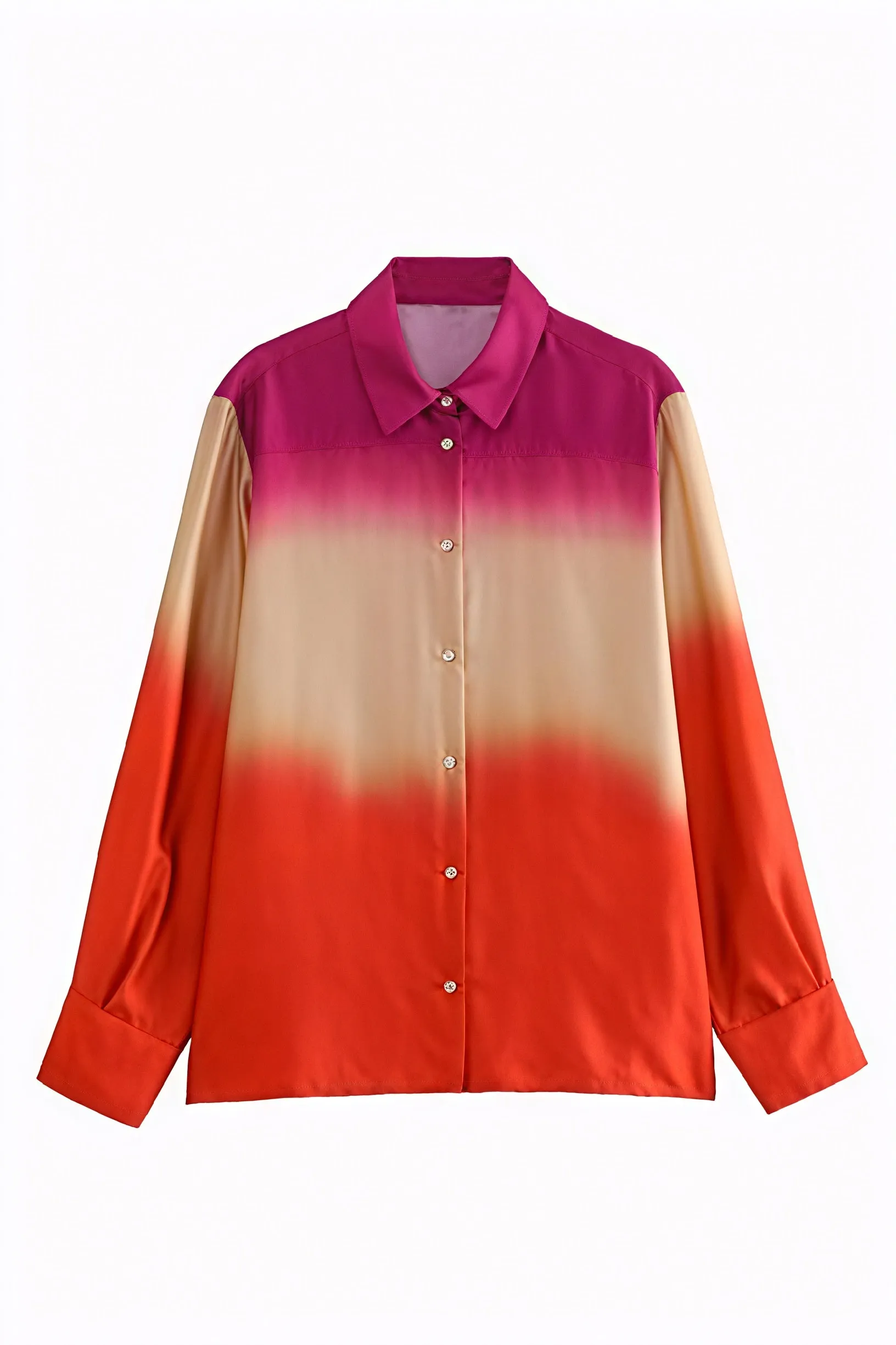 Ombre Two-Piece Suit: Modern Elegance