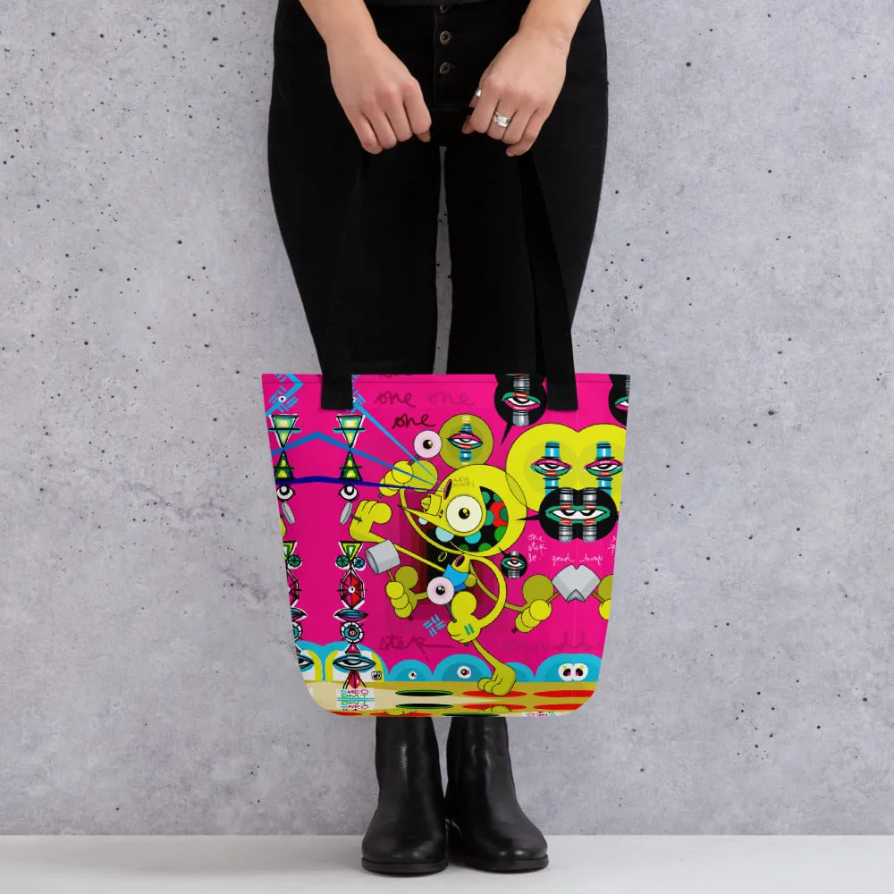 One Step Beyond - LEBO X DALEK - Lebo Tote bag