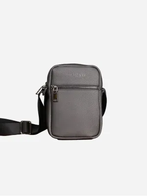 Origyn 02 MIRUM® Leather Crossbody Bag | Black