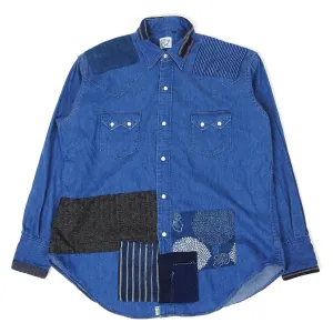 Orslow Denim Boro Shirt Size 3