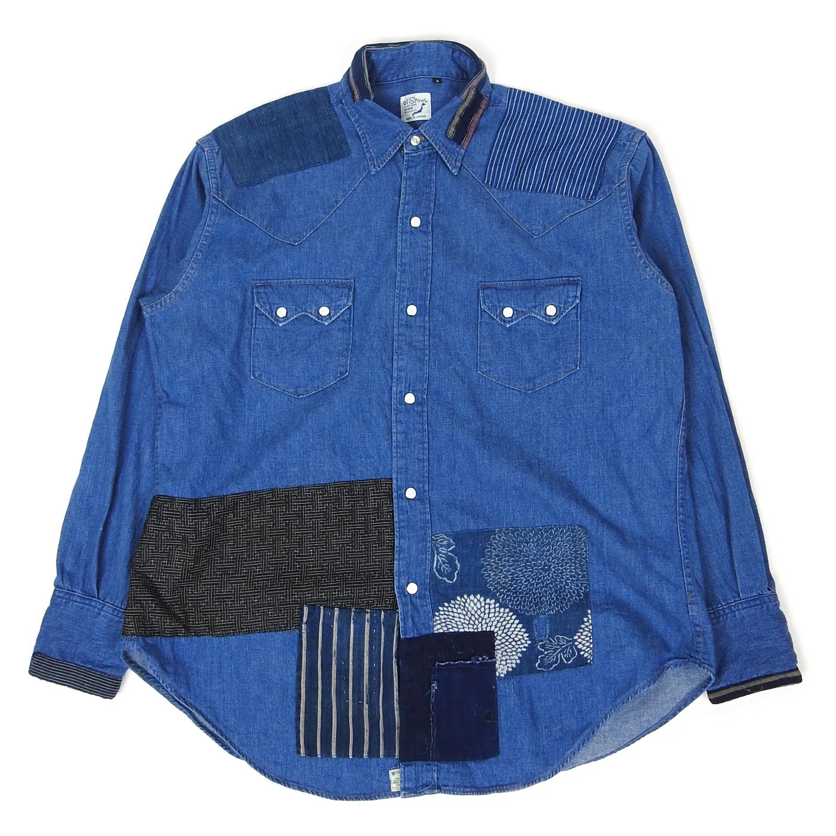 Orslow Denim Boro Shirt Size 3