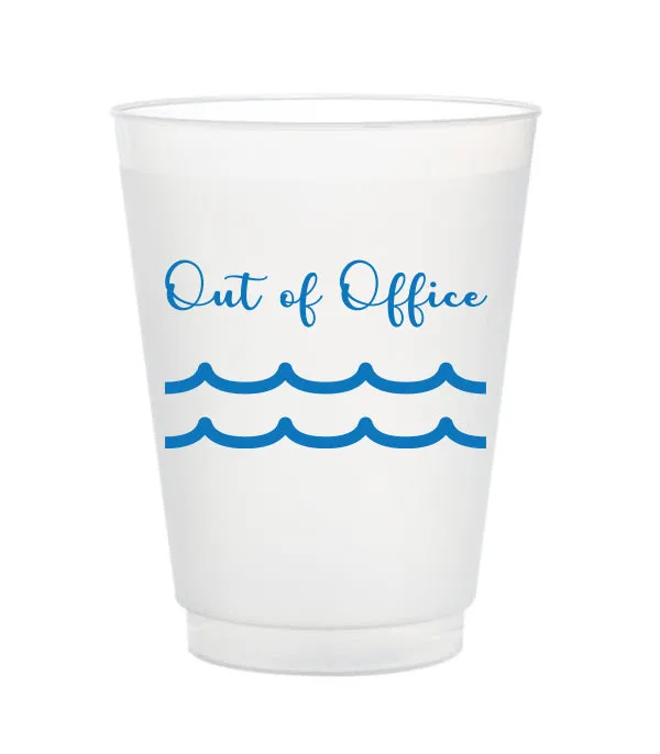 Out of Office Frost Flex Cups