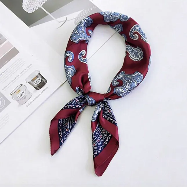 Paisley Tuch Rot