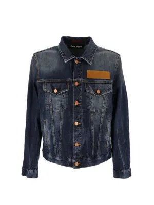 Palm Angels Palm Angels Faded Logo Patch Jacket