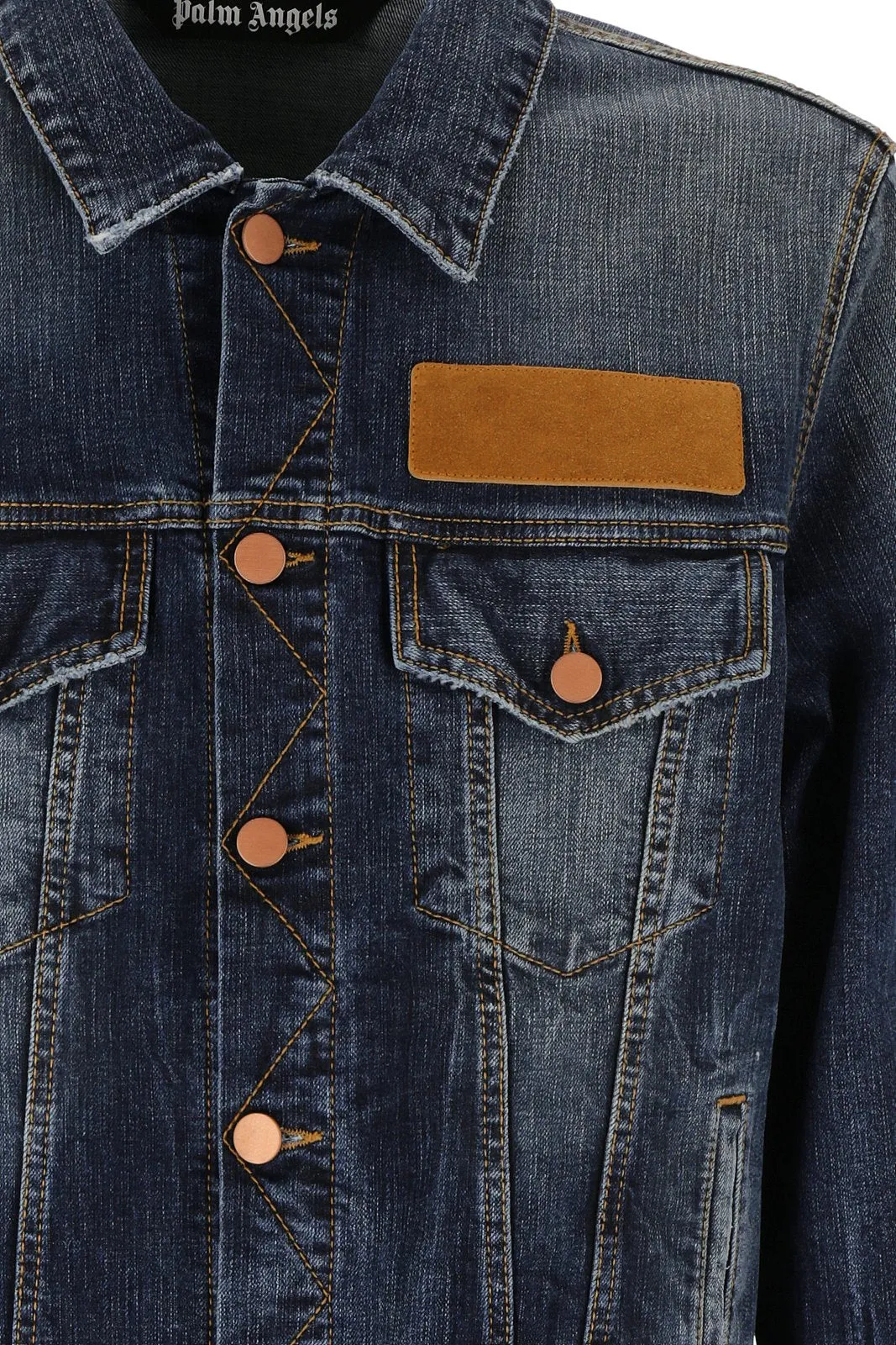 Palm Angels Palm Angels Faded Logo Patch Jacket