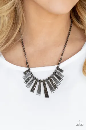 Paparazzi - The MANE Course - Black Necklace