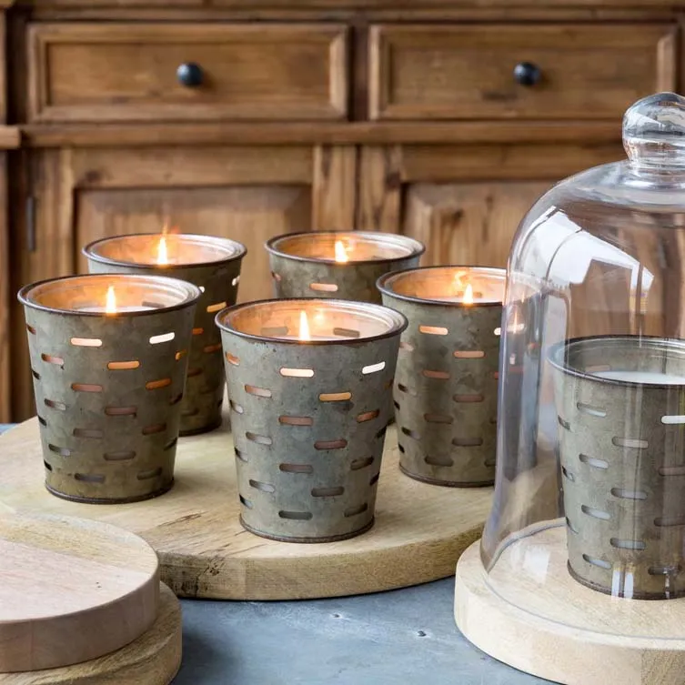 Park Hill Citrus Grove Olive Bucket Candle