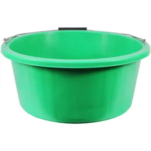 Perry Equestrian 3 Gallon (15 Ltr) Crush-Tuff Shallow Feeder Buckets