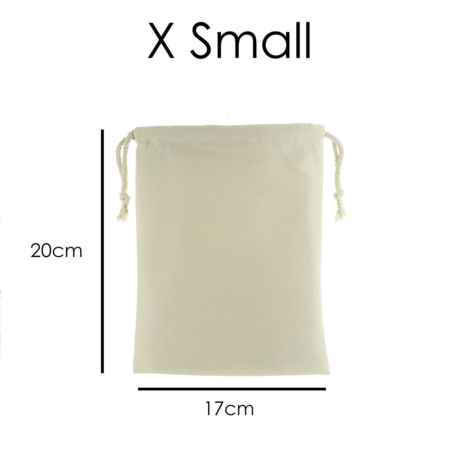 Personalised Canvas Sack with Festive Text and Santa Hat Waving Reindeer