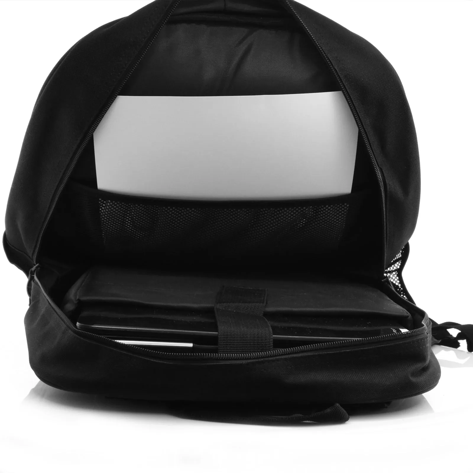 Personalised Rucksack with Rhino Red and Black Check Neck and Cute Text