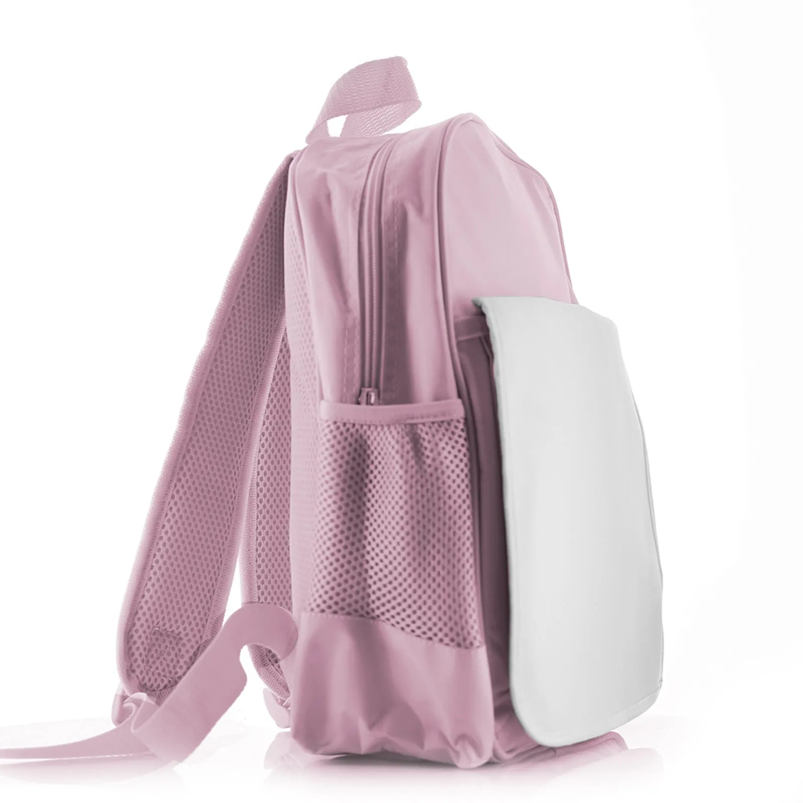 Personalised School Bag with Welcoming Text and Embracing Mum and Baby Lions