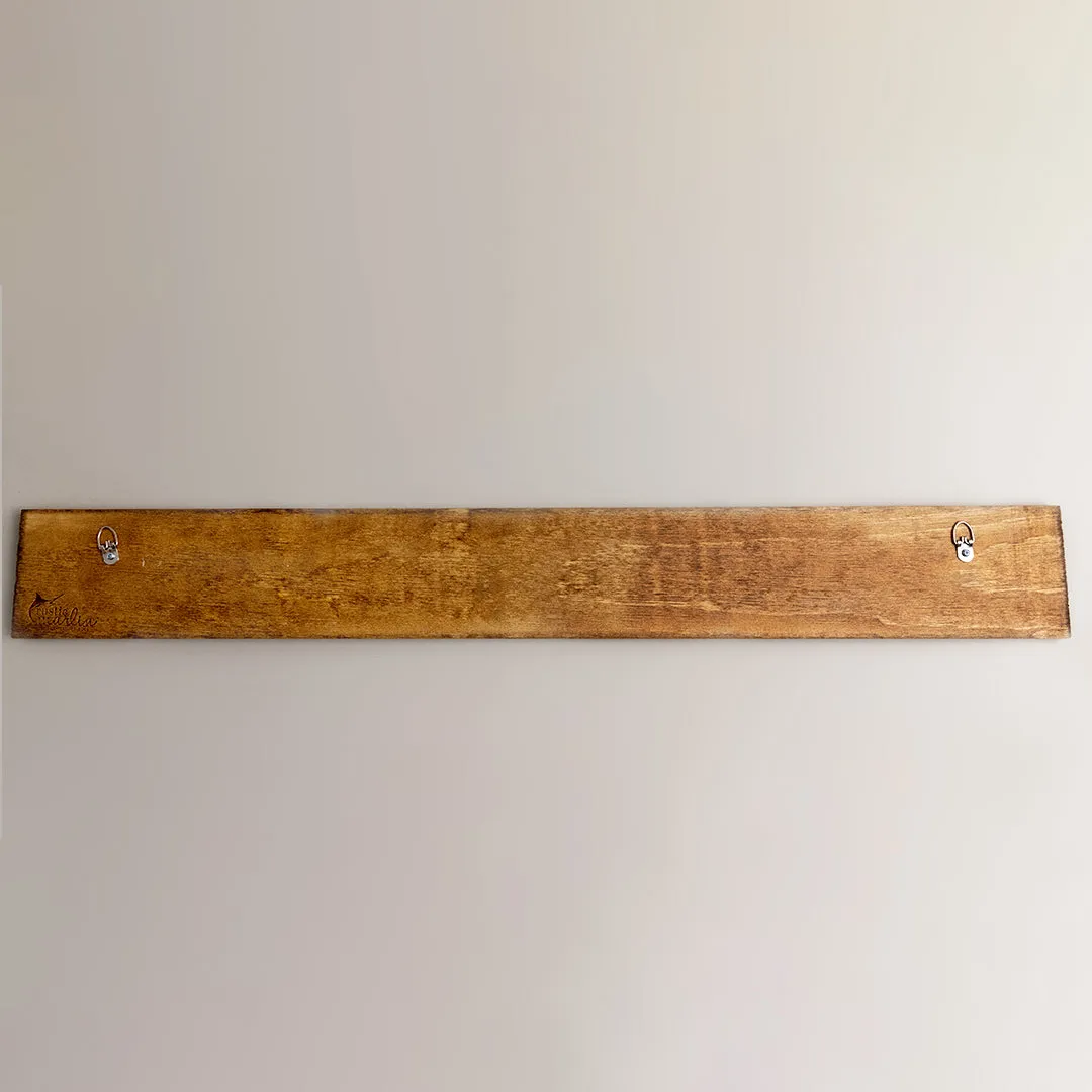 Personalized Two Lines Anchor Barn Wood Sign