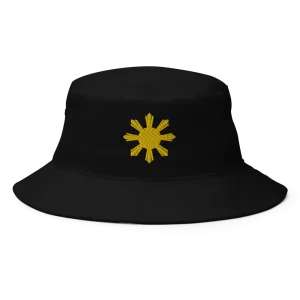 Philippines Yellow Sun Bucket Hat