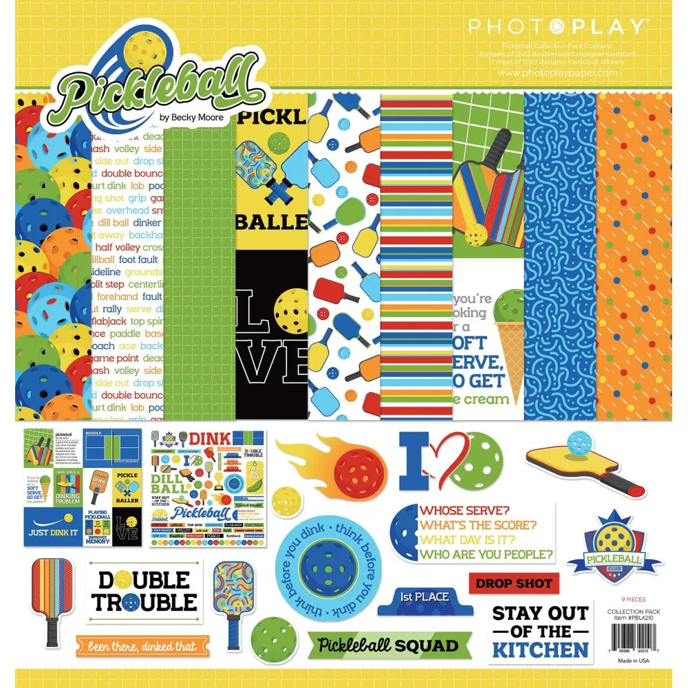 PhotoPlay 12x12  [Collection] - Pickleball