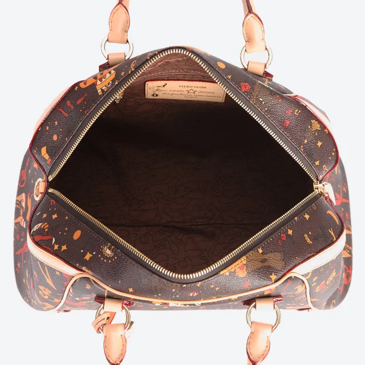 Piero Guidi Magic Circus - Brown or Black Handbag