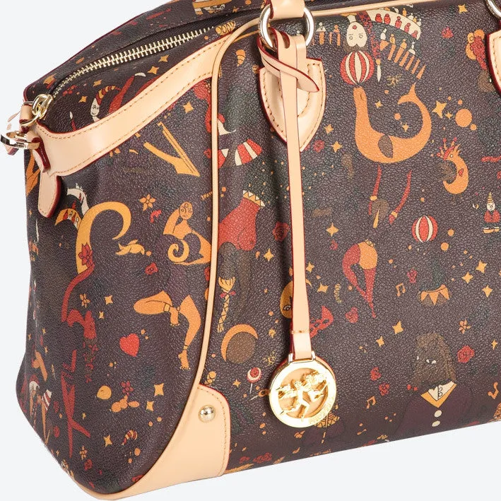 Piero Guidi Magic Circus - Brown or Black Handbag