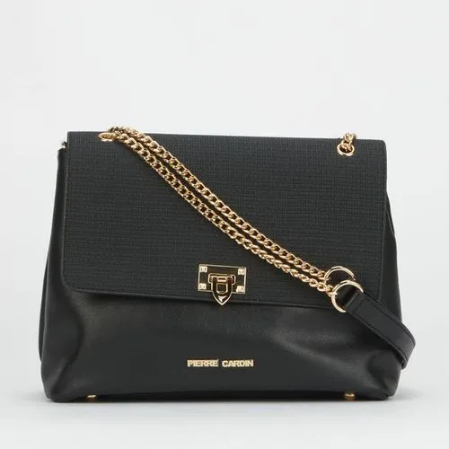 Pierre Cardin Janita Chain Shoulder/Crossbody Bag PCL05088BKBK-A0