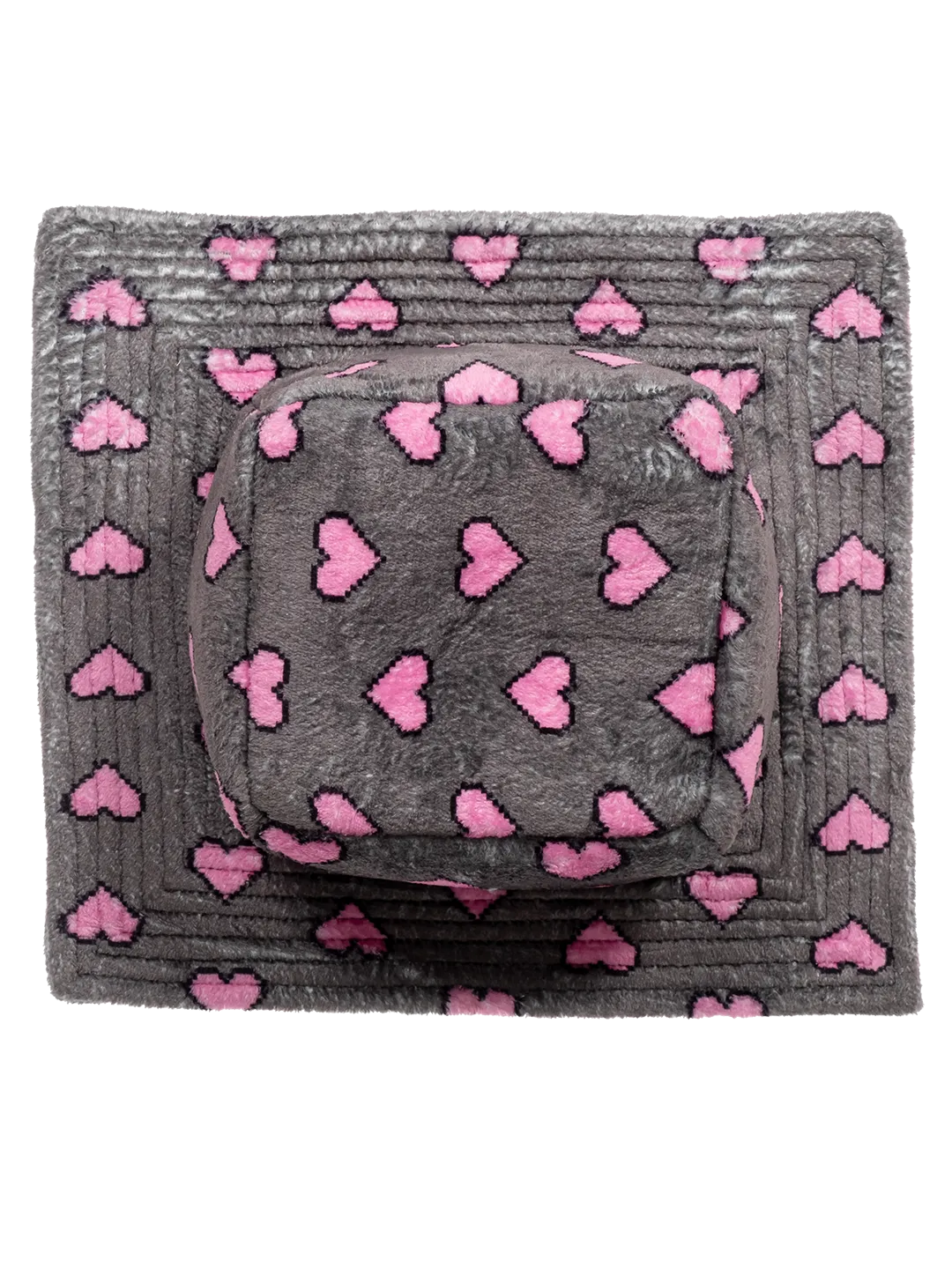 Pixel Heart Box Bucket Hat