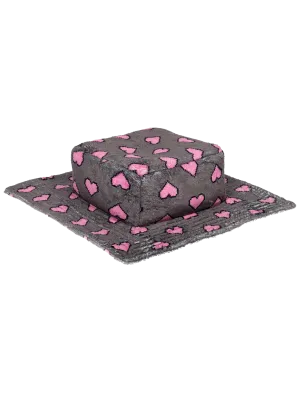 Pixel Heart Box Bucket Hat