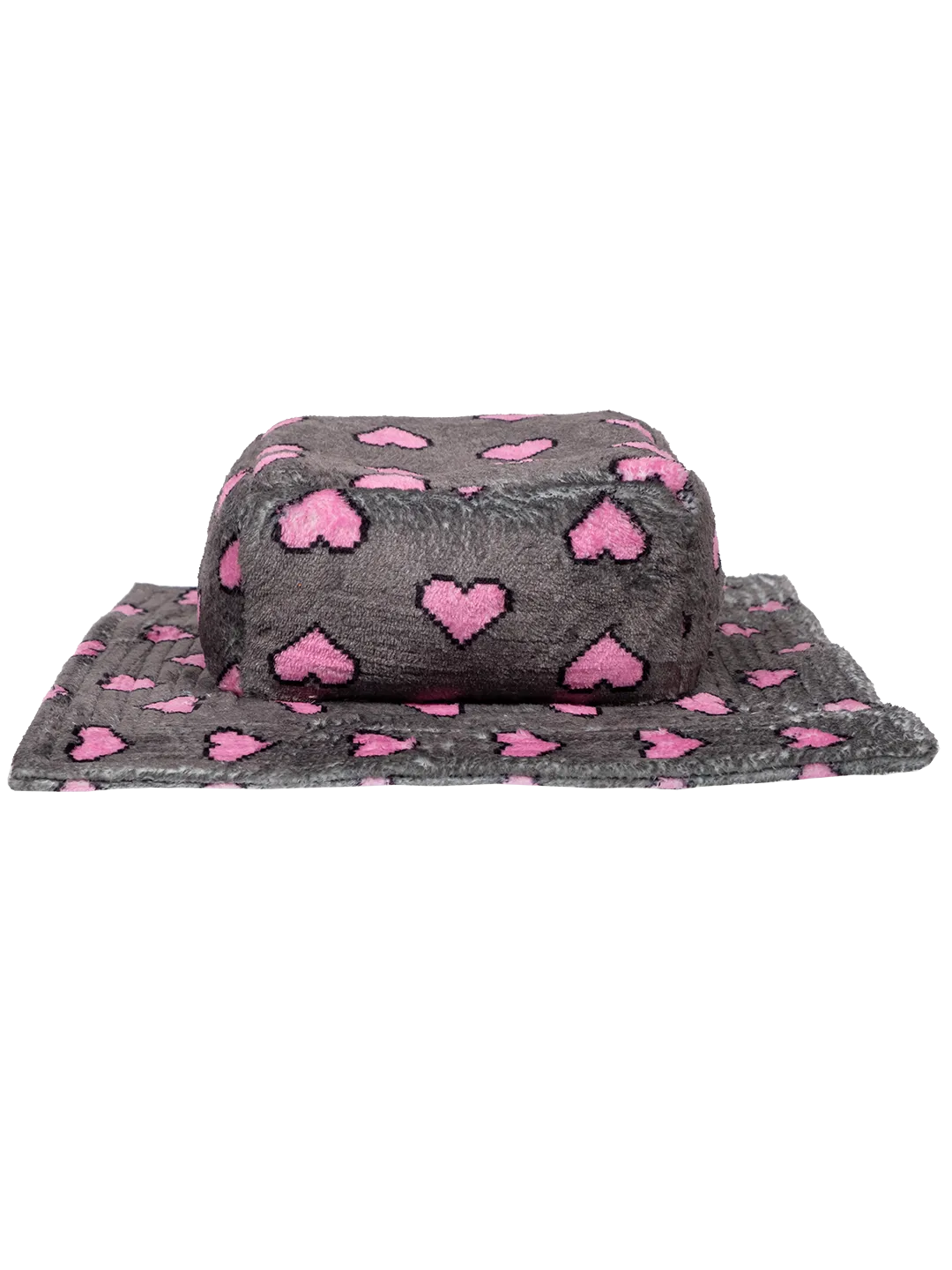 Pixel Heart Box Bucket Hat