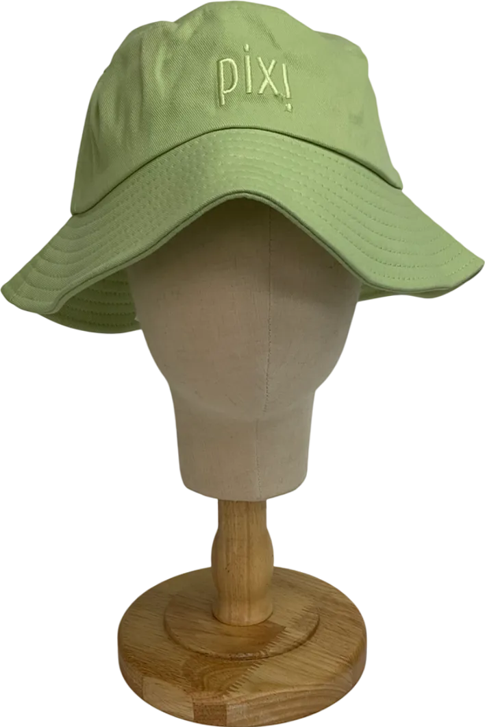 Pixi Green Essential Bucket Hat One Size