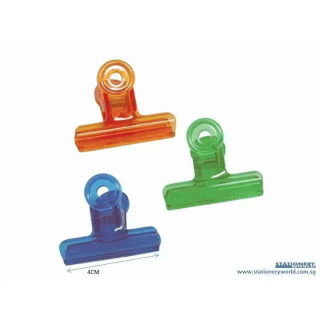 Plastic Bulldog Clip 4cm No. 40