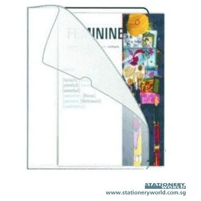 Plastic L Shape Clear Folder A3