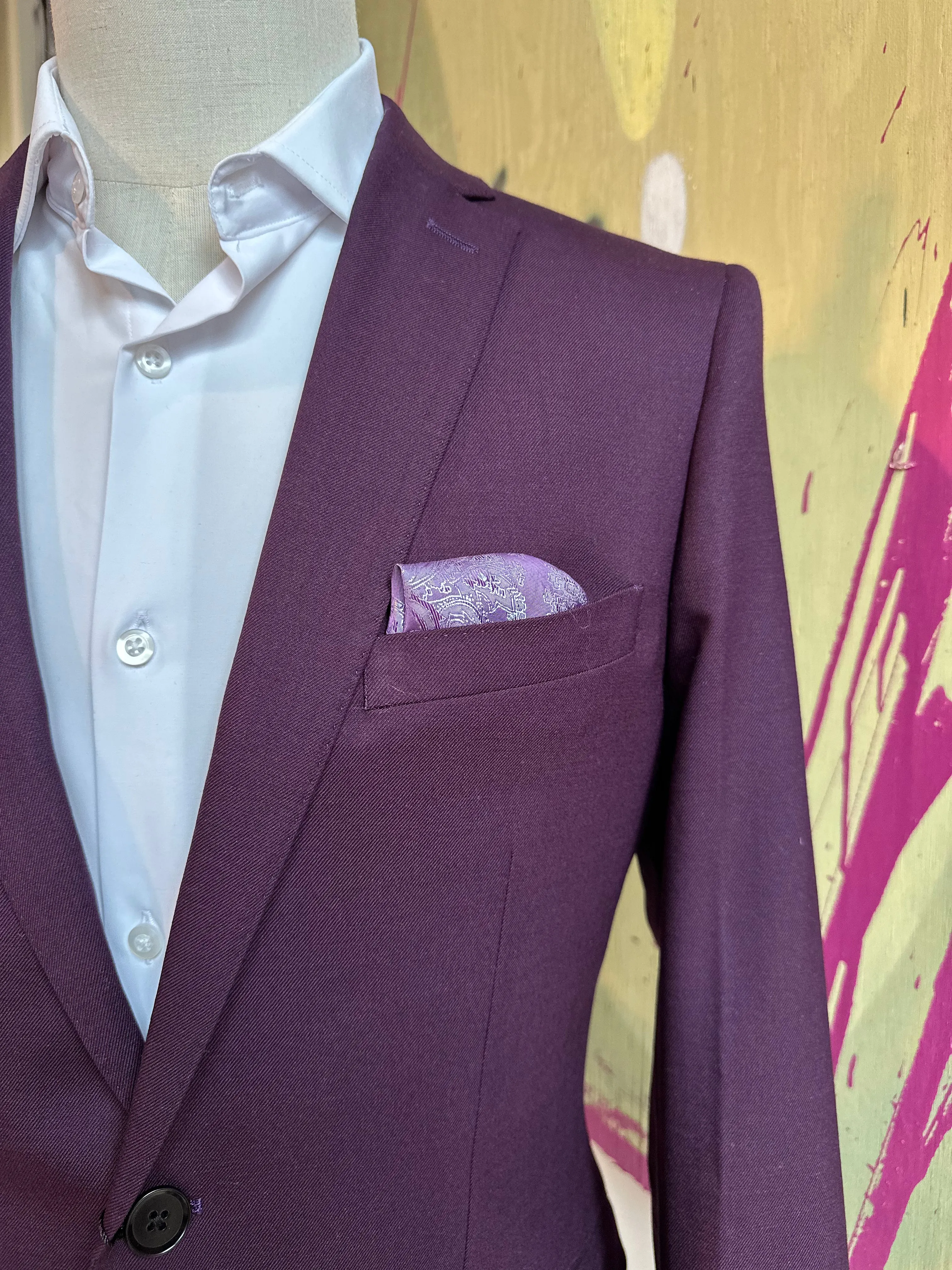 Plum Premium Suit