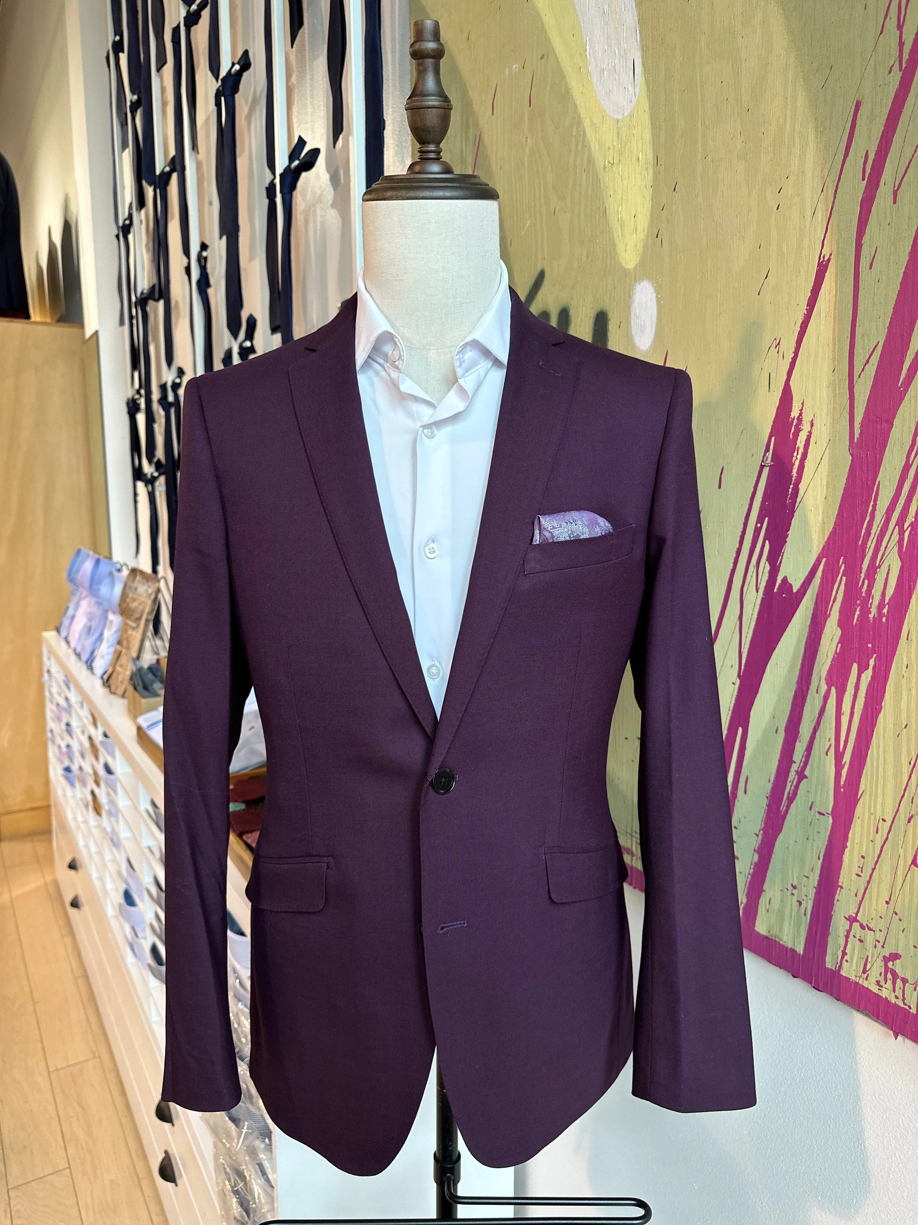 Plum Premium Suit
