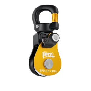 Polea simple con eslabón giratorio SPIN S1 OPEN - Petzl